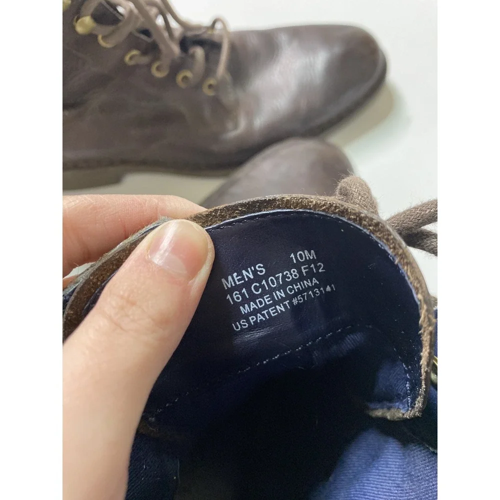 SAFETY‎ WORK BOOTS MOTORCYCLE RIDING CATERPILLAR STEAL TOE CATBOOTS Men's 10 M